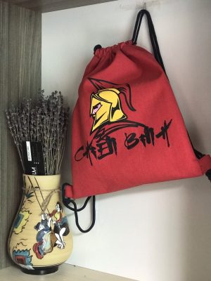 Ba lô túi rút vải canvas may in theo yêu cầu