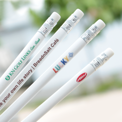 Bút chì tròn giá rẻ in logo theo yêu cầu