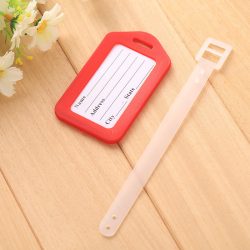 Thẻ hành lý nhựa PVC giá rẻ in logo theo yêu cầu