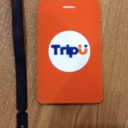 Thẻ hành lý cao su giá rẻ in logo theo yêu cầu
